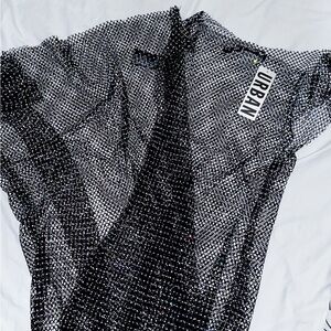 Urban Outfitters Mesh Sparkly Dress